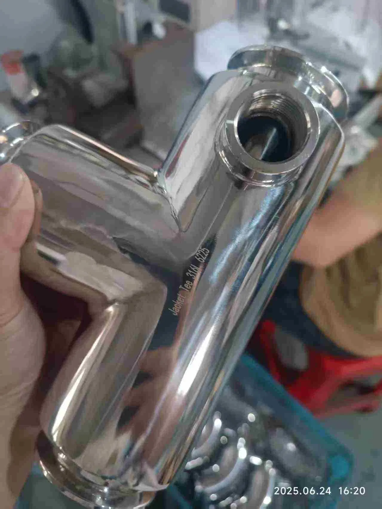 Triclamp Pipe Fitting: Premium High-Quality Insulated Stainless Steel Tee