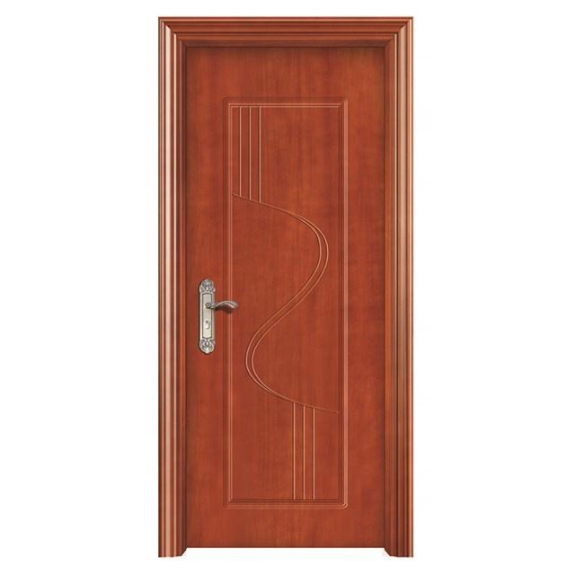 High Quality Modern PVC Fiberglass Interior Door WPC Frame Pre-Hung Door