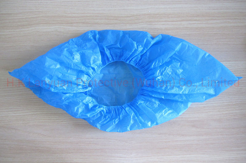 Anti Dust Waterproof Disposable CPE PVC PP Protective Shoecover Singe Home Hotel Use PE Shoe Cover