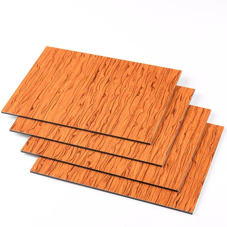 Алюминиевая композитная панель ACM ACP 3D под дерево