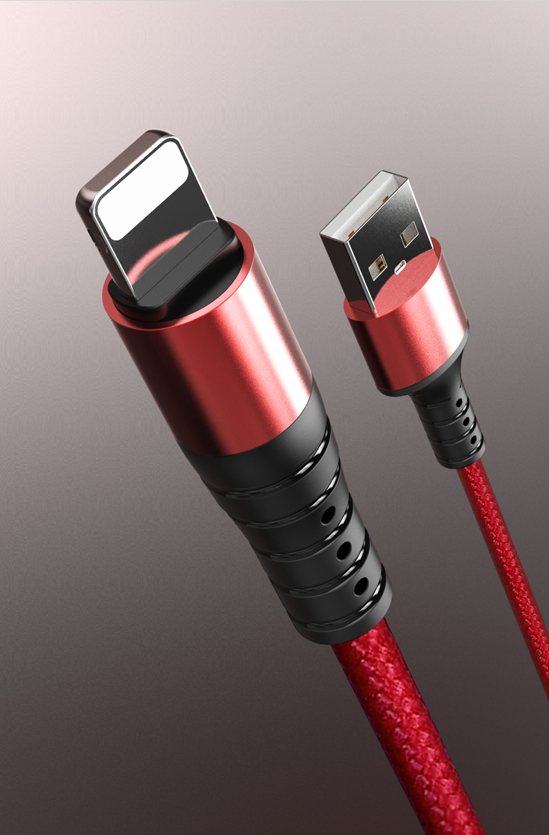 2.4A High Speed Android USB Cable for Samsung Huawei iPhone X Plus Cable Line