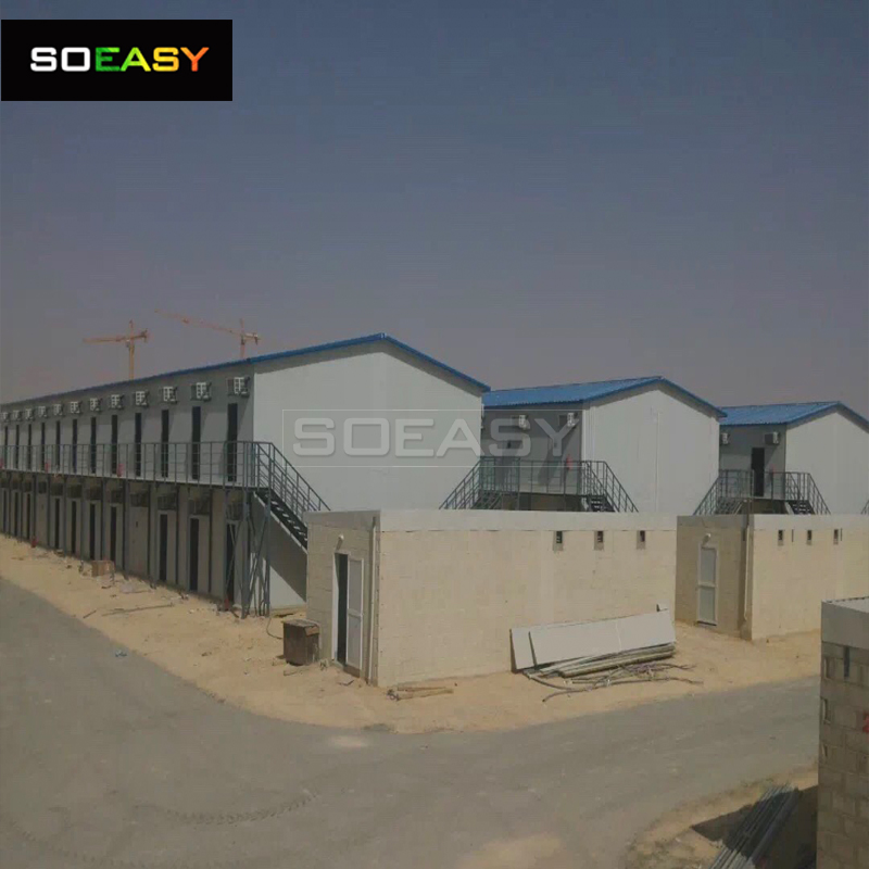 Dormitories Workshop Warehouse Factory Temporary Offices Sandwich Panel Prefabricated Modular Construction House Manufacture Steel Structure Warehouse