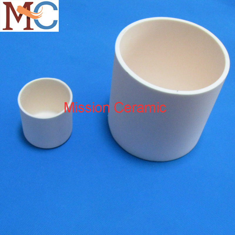 Алундовый цилиндрический тигель 50мл, 100мл