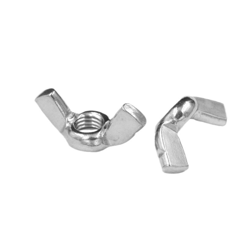 High Precision 304 316 A2 A4-80 Steel Fastener M32 DIN314 Stainless Steel Wing Nuts