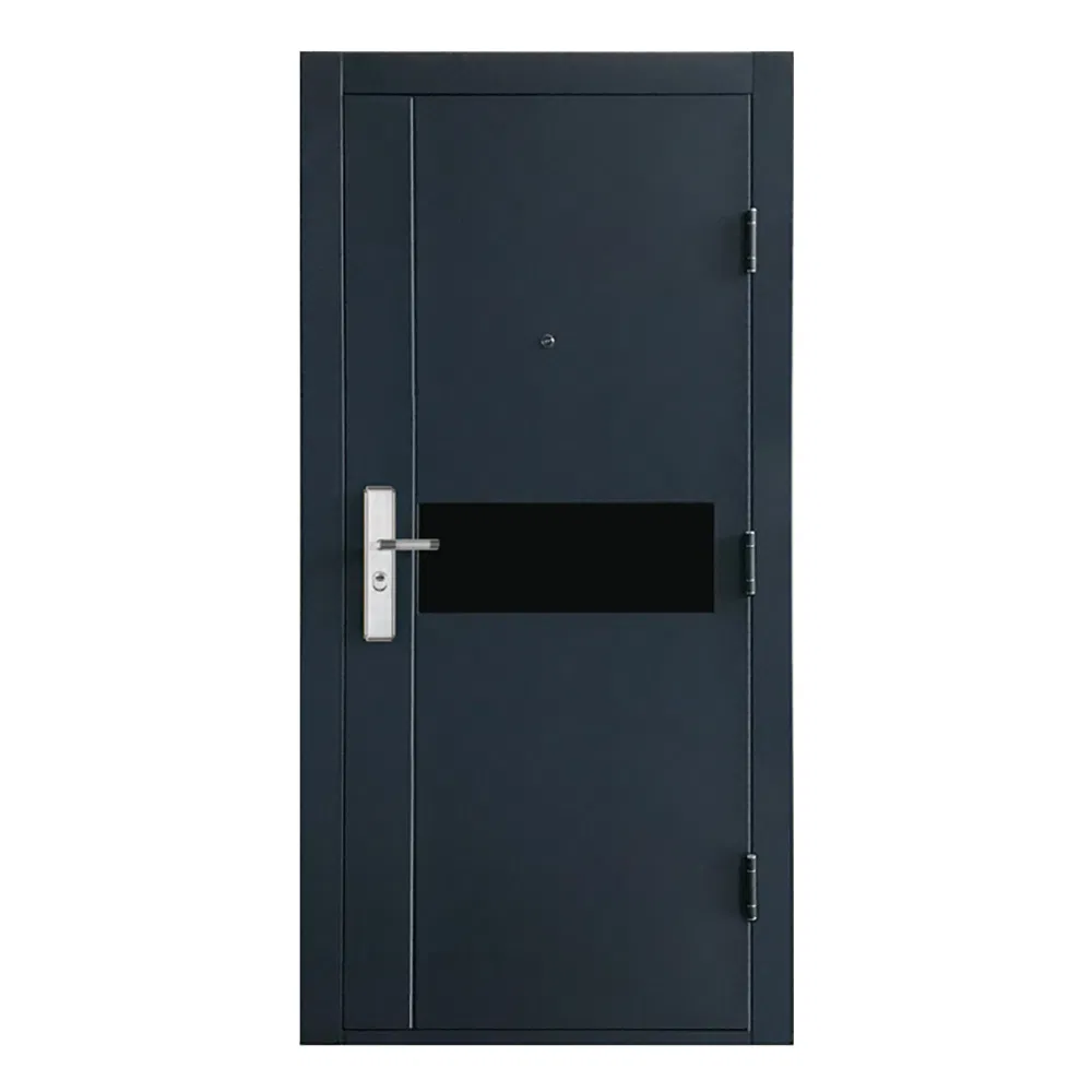 Wood Color PVC Coated Steel Door