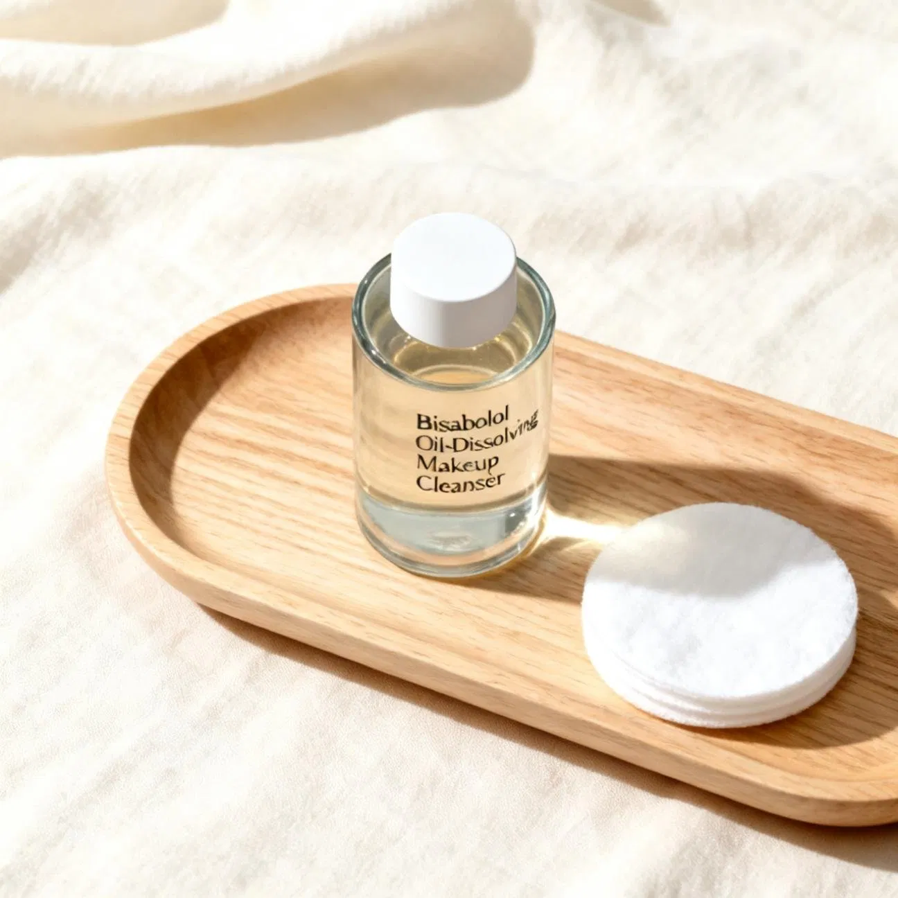 Complete Makeup Removal and Pollution Defense Face Cleanser with Moringa Seed Oil and Bisabolol for Comprehensive Skin Care