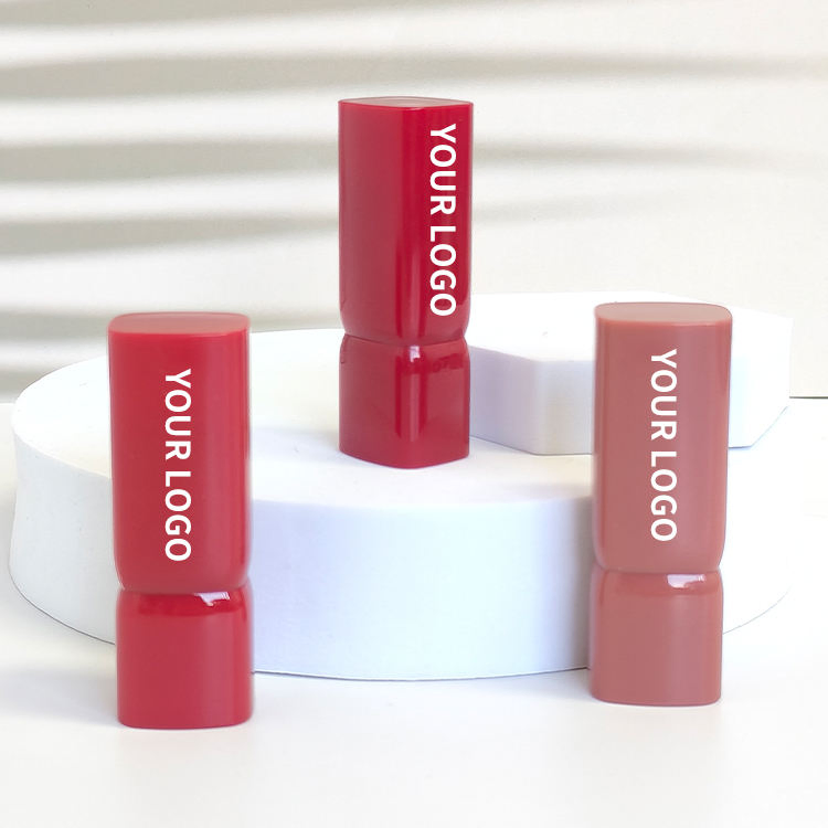 Square Lipstick with Frosted Matte Look for Vibrant Color