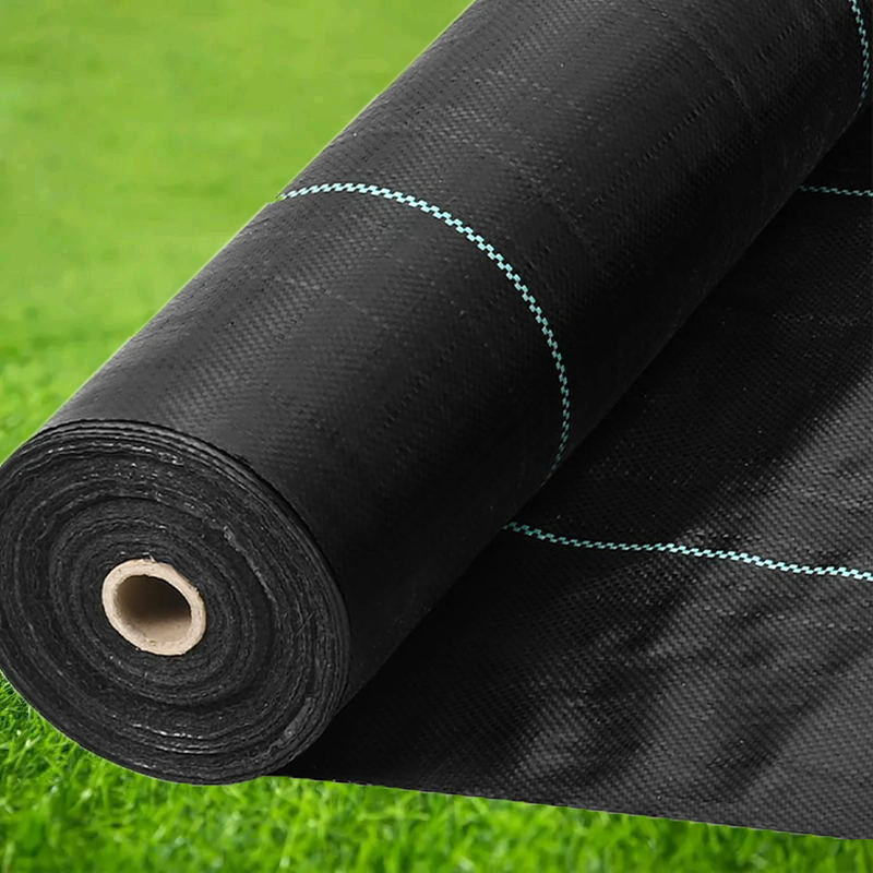 Lx Landscape Fabric UV Treated Agriculture Garden Landscape Weed Barrier PP Woven Geotextile Fabric Antigrass Cloth Weed Mat Weed Control Fabric