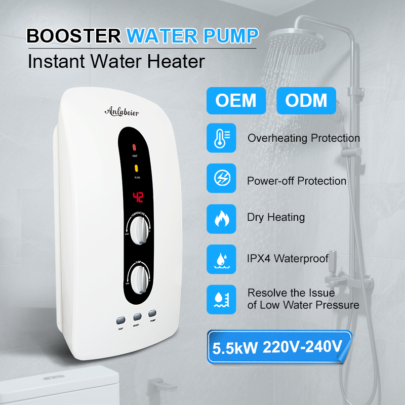 Проточный электрический водонагреватель для душа 220В