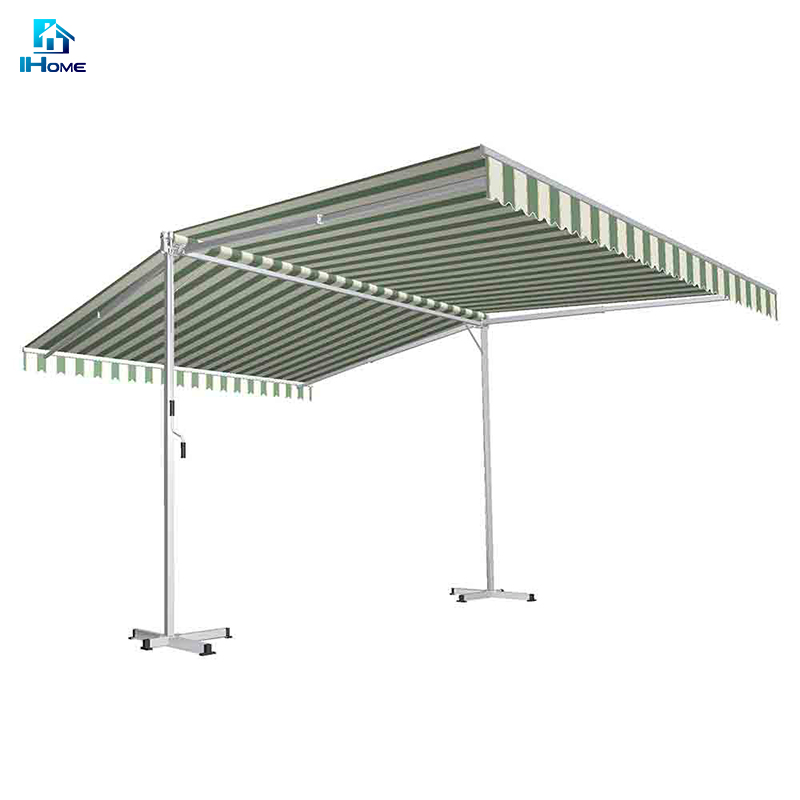 Top Quality Outdoor Sun Shade Full Cassette Retractable Awning with LED