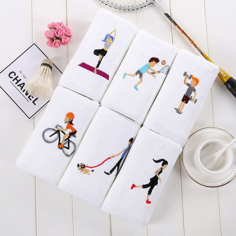 Microfiber Ice Cooling Towel for Sports Sport Towel for Workout Gym Yoga Double Sided Coral Quick Drying Water Absorption Sports Towel