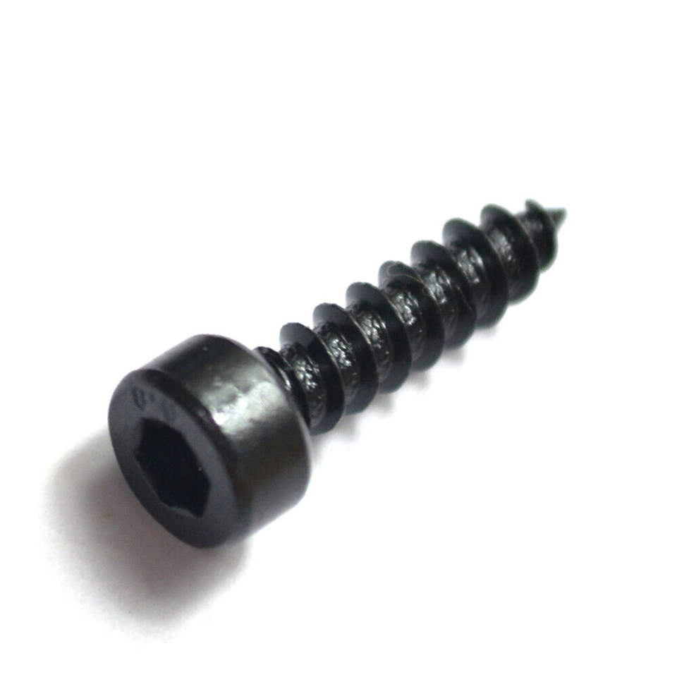 M2 M2.6 M3 M3.5 M4 M5 M6 Black Steel Hex Socket Cap Head Self Tapping Screws Sheet Metal Screw