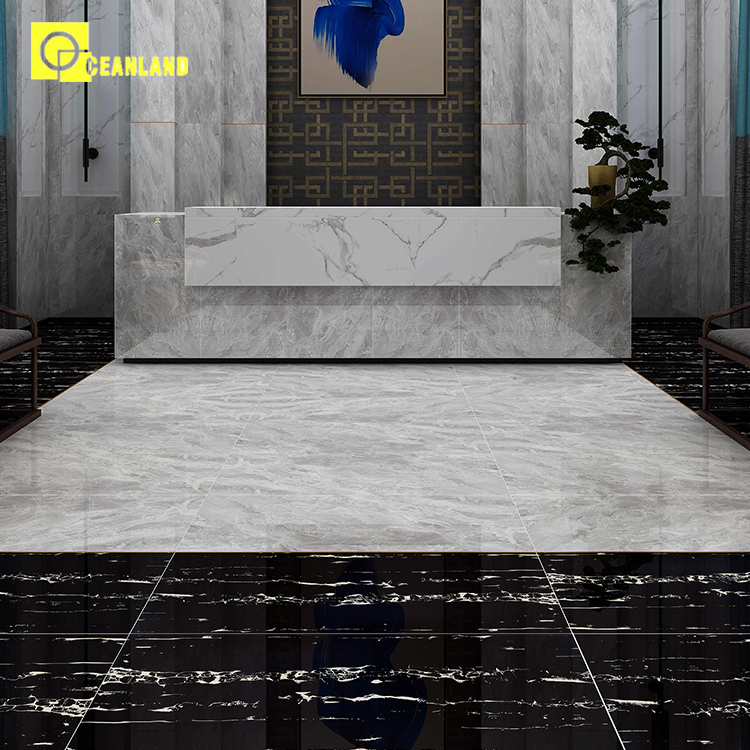 Плитка напольная противоскользящая полированная Porcelain Stone