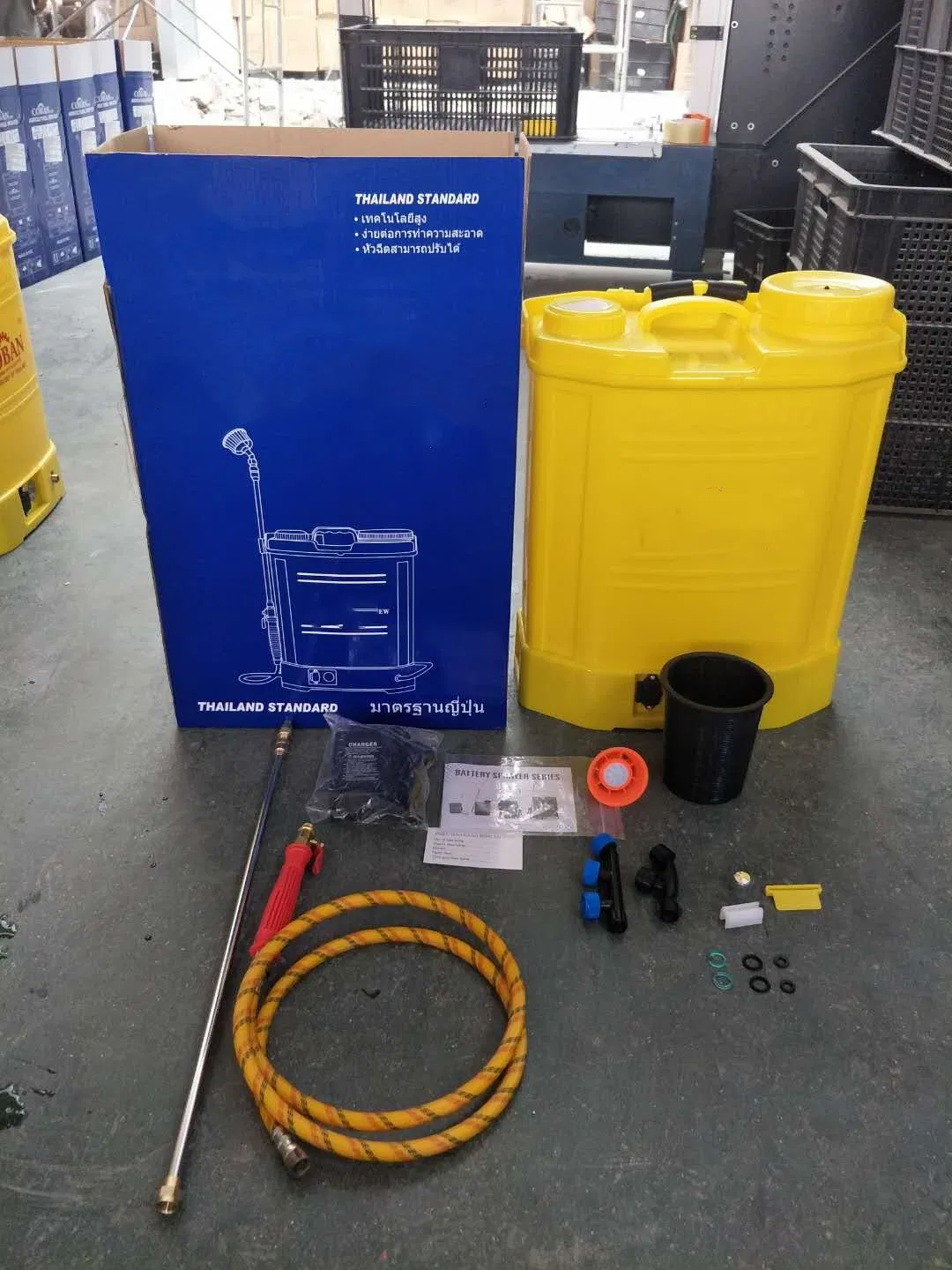 Farmguard Agriculture Portable Disinfectant Battery Double Pump Sprayer