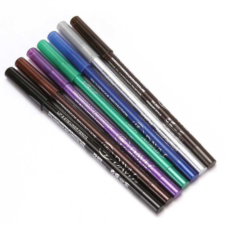 Recumbent Pearly Eyeshadow Pencil Davis Eyebrow Pencil Bloom Color Eyeliner