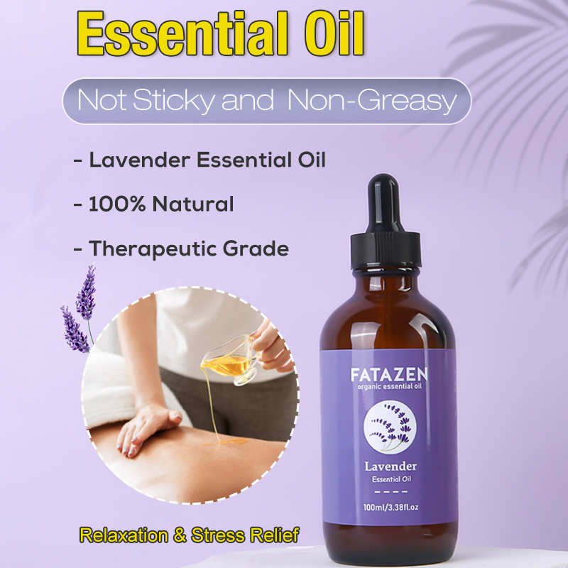 Saving Insomnia Body SPA Moisturizer Soothe Sore Muscles Lavender Massage Essential Oil