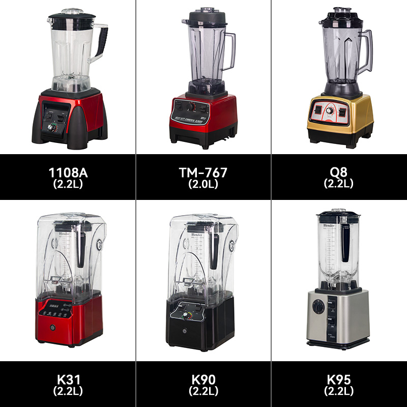 New Upgraded 2.2L Commercial Blender High Efficient Food Mixer Blender