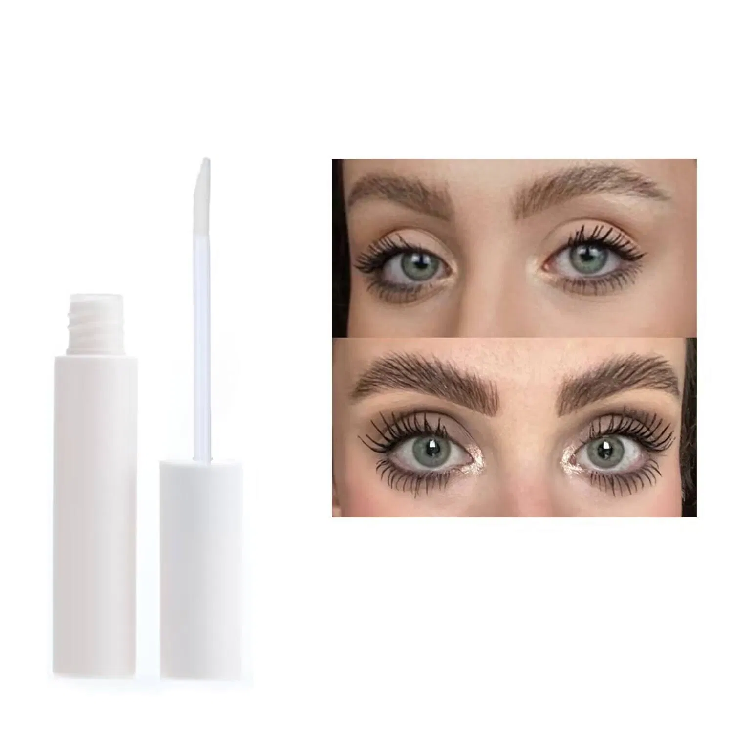 Wholesale Vegan Eyelash Growth Serum Oil Vegan Mascara for Natural Makeup
