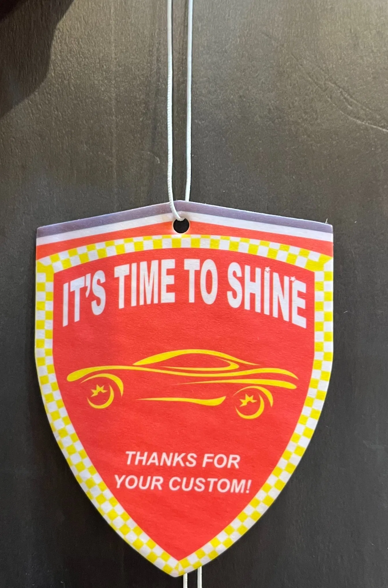 Customized Promotional Gifts Paper Air Freshener for Auto & Home Fragrance Car Hanging Air Freshener