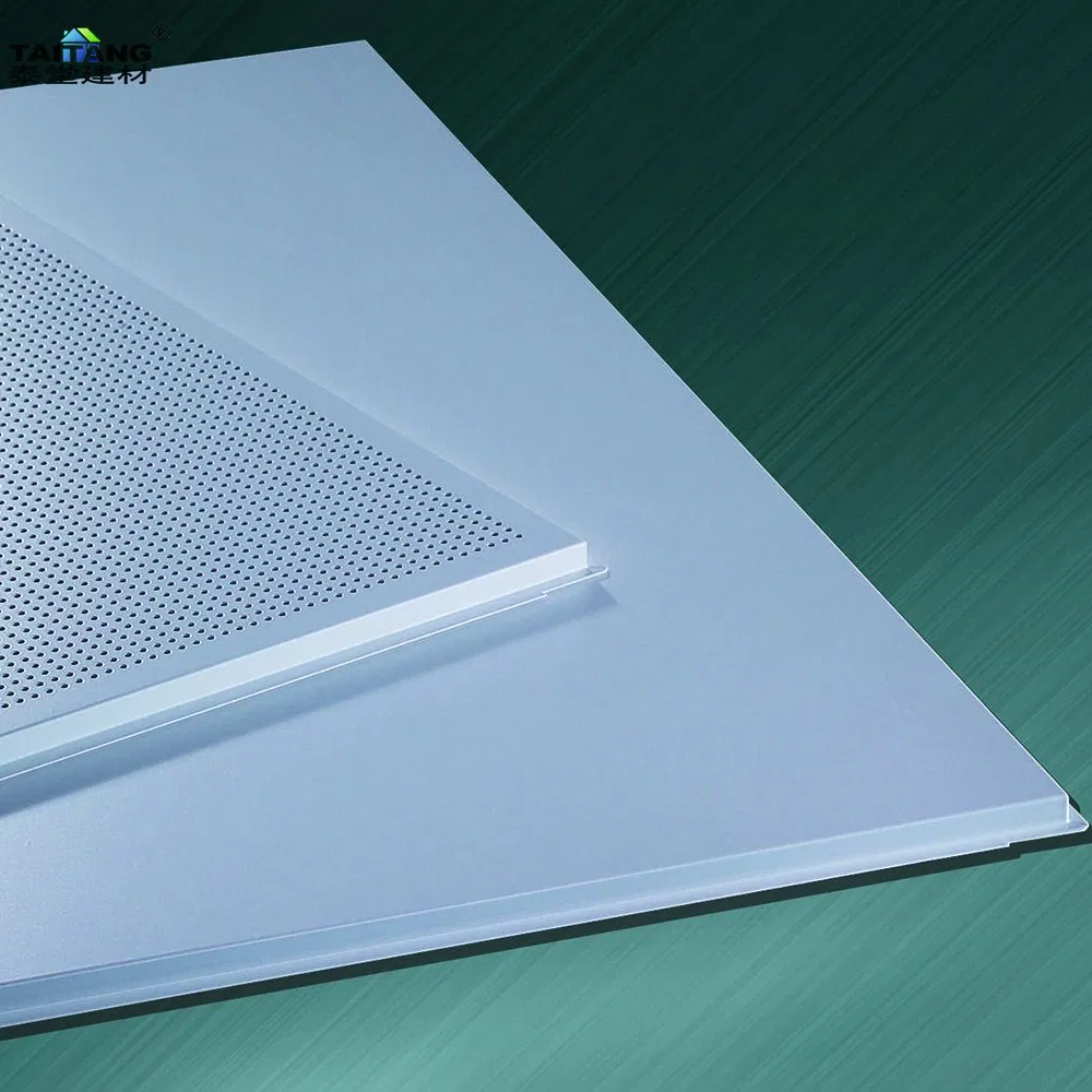 Metal Baffle Ceiling Clip-in Decorative Suspended Ceiling Tiles 1200 X 600