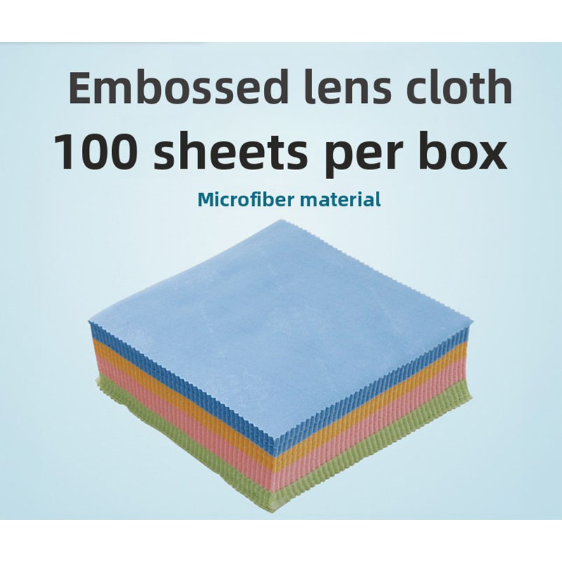 Heat Transfer Printed Microfiber Multi-Color Glasses Cloth