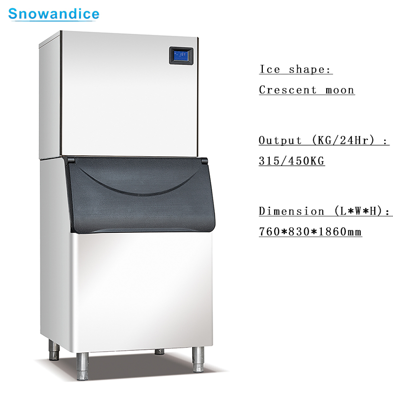 Top-Selling Manufacturer Wholesales 500kg Ice Cube Making Machine