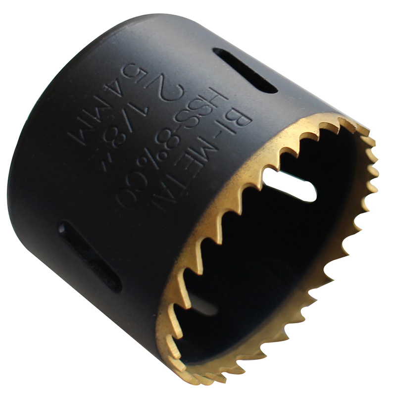 Titanium Coated HSS Bi-Metal Hole Saw with 8% Cobalt