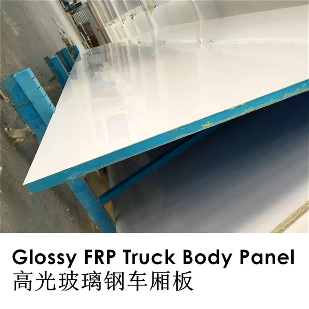 FRP GRP Fiberglass Flat Sheets Fiberglass Insulation Board for RV Truck XPS/EPS/PU Foam Sandwich Panel
