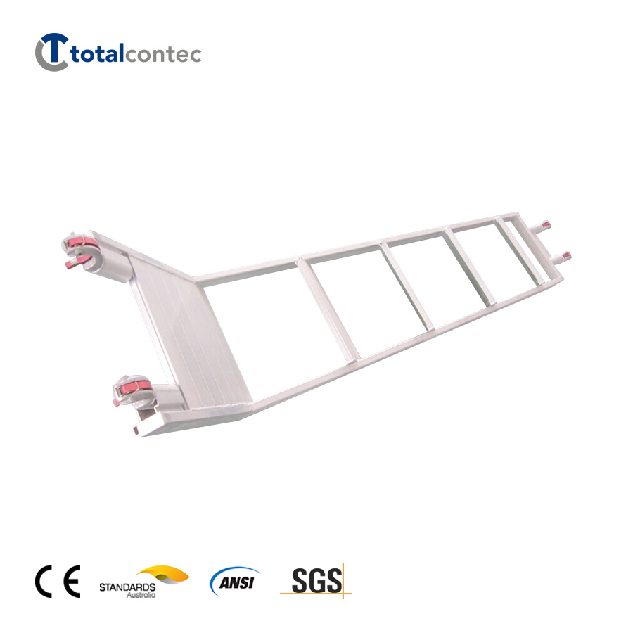 Excellent Quality Single/Double Width Aluminum Mobile Tower with Ladder/Staircase