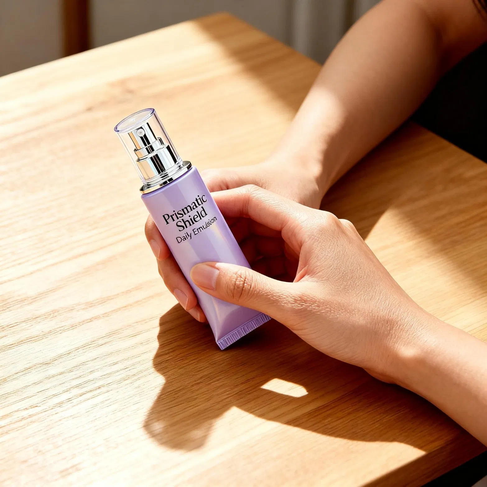 Intensive Hydration and Pollution Defense Isolation Face Cream with Panthenol and Tremella Mushroom for Dehydrated Skin