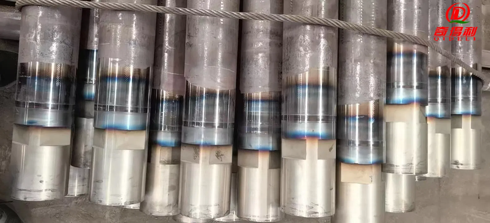 Standard 2 3/8reg Flat Drill Pipe / DTH Water Well Drill Rod Single Slot