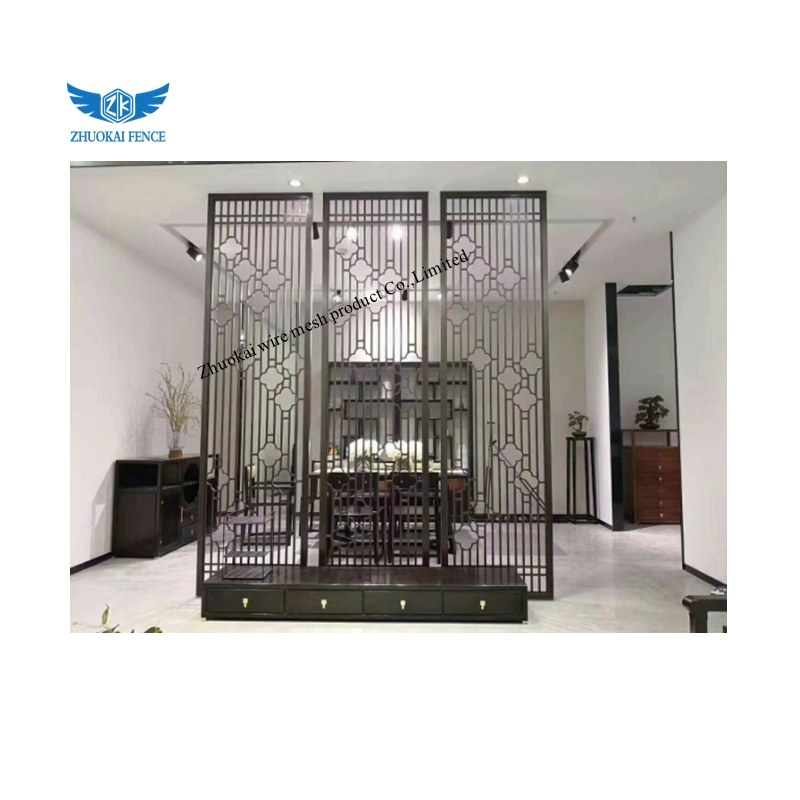 Customized Aluminum Hotel Room Metal Indoor Decoration Art Partition Screen