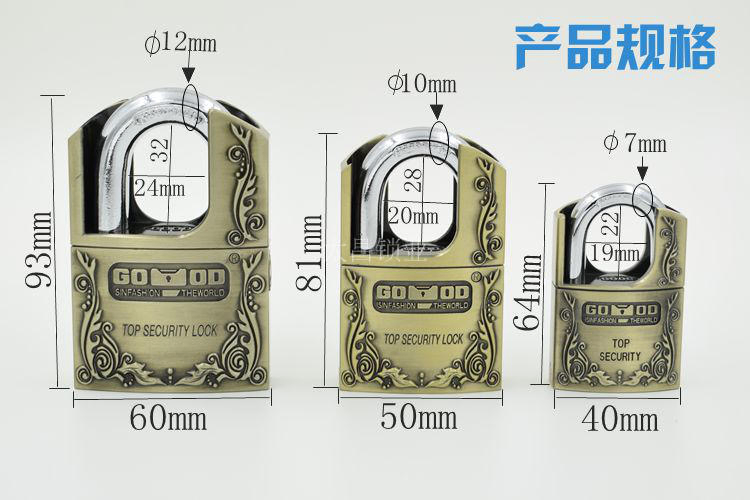 Lock-Dk01 Steel Shackle Loto Safety Padlock Lockout