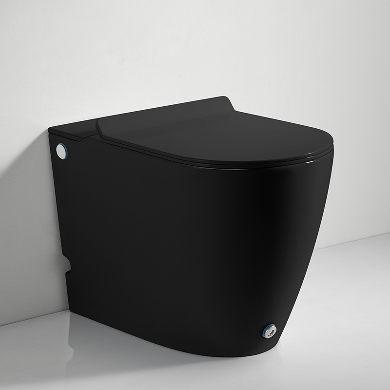 Factory Price Luxury Bathroom Products Sanitary Ware Electric Pulse Foot Touch Flush Smart Wc Toilet Without Water Tank