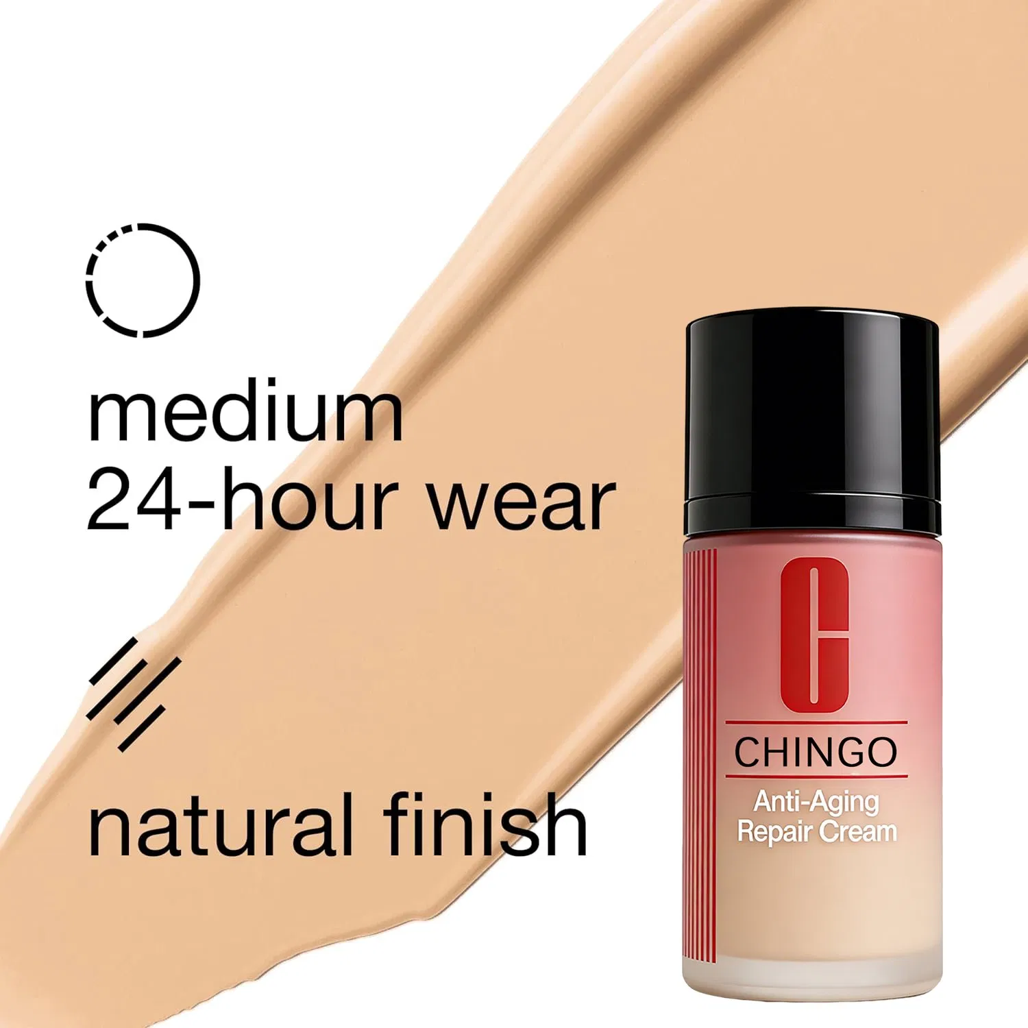 Rich Nourishing Long Lasting Liquid Foundation Boosts Bright Even Skin Tone