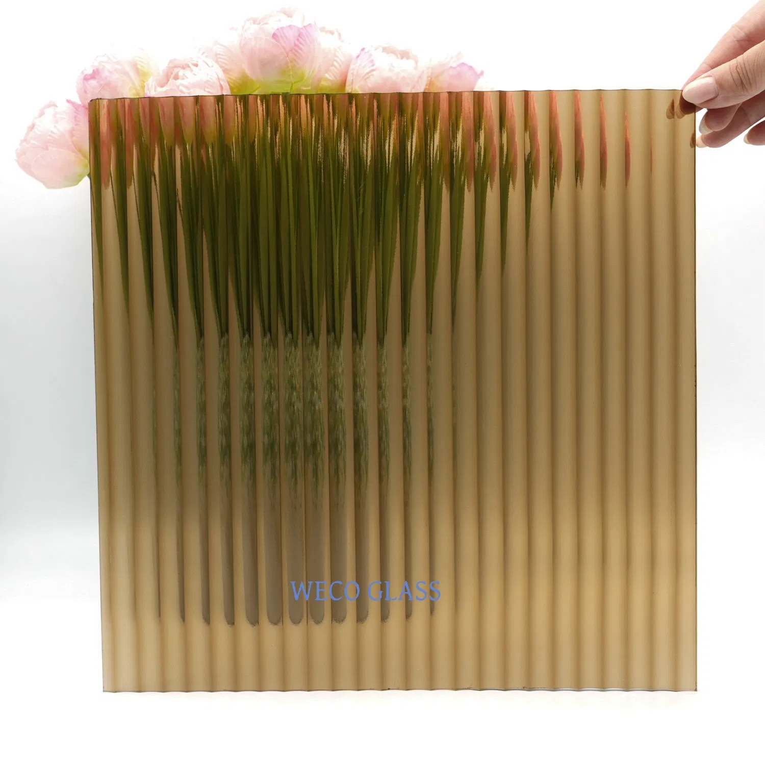 6 mm Clear /Colored Ultra Clear Patterned Figured Glass for Decorative