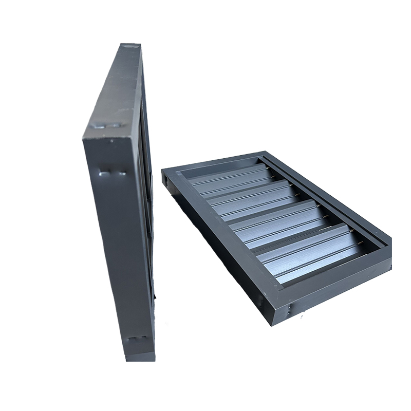 Aluminum Louver and Air Vent Louver for Equipment Room Ventilation and Building Facade Installation