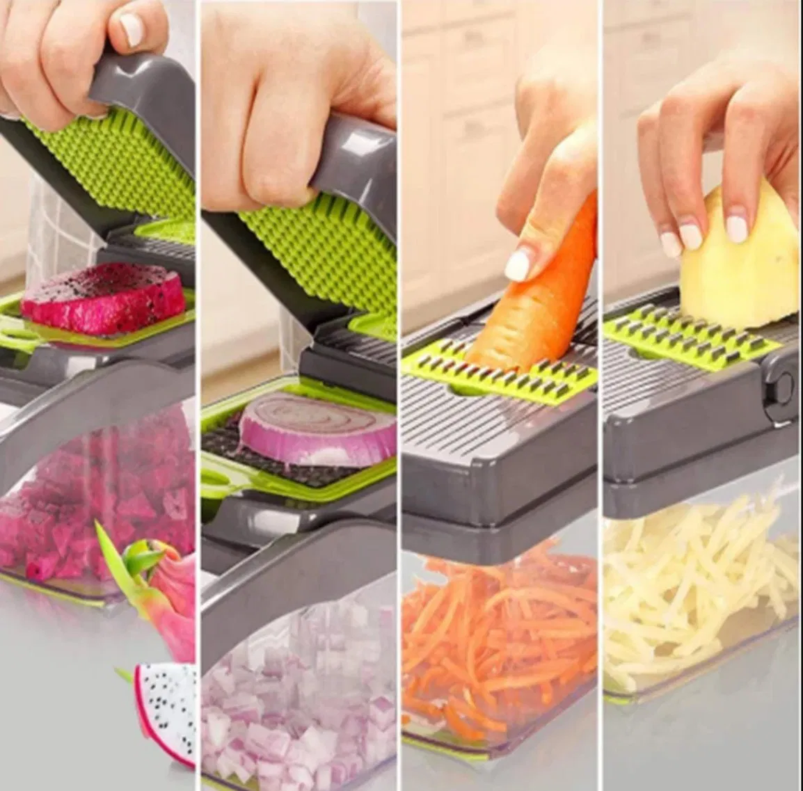 Ручной пластиковый слайсер для овощей и фруктов G-18