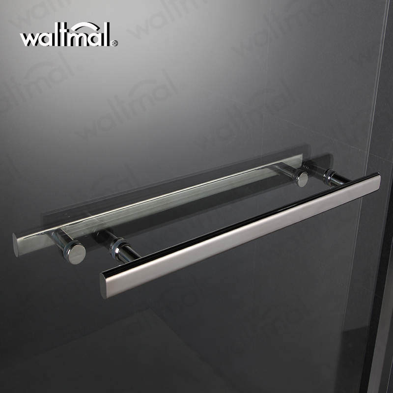 SS304 Frame Bypass Shower Door Glass Bathroom
