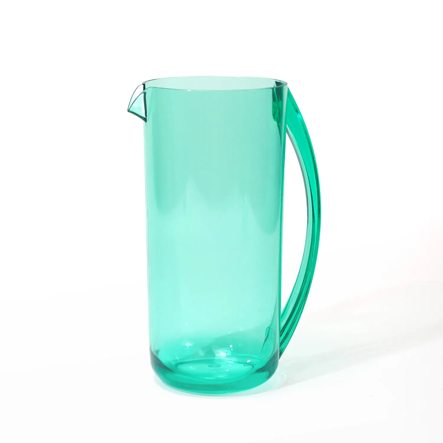 Tinted Clear Water Liquid Container 2L Plastic Jug Kettle with Lid