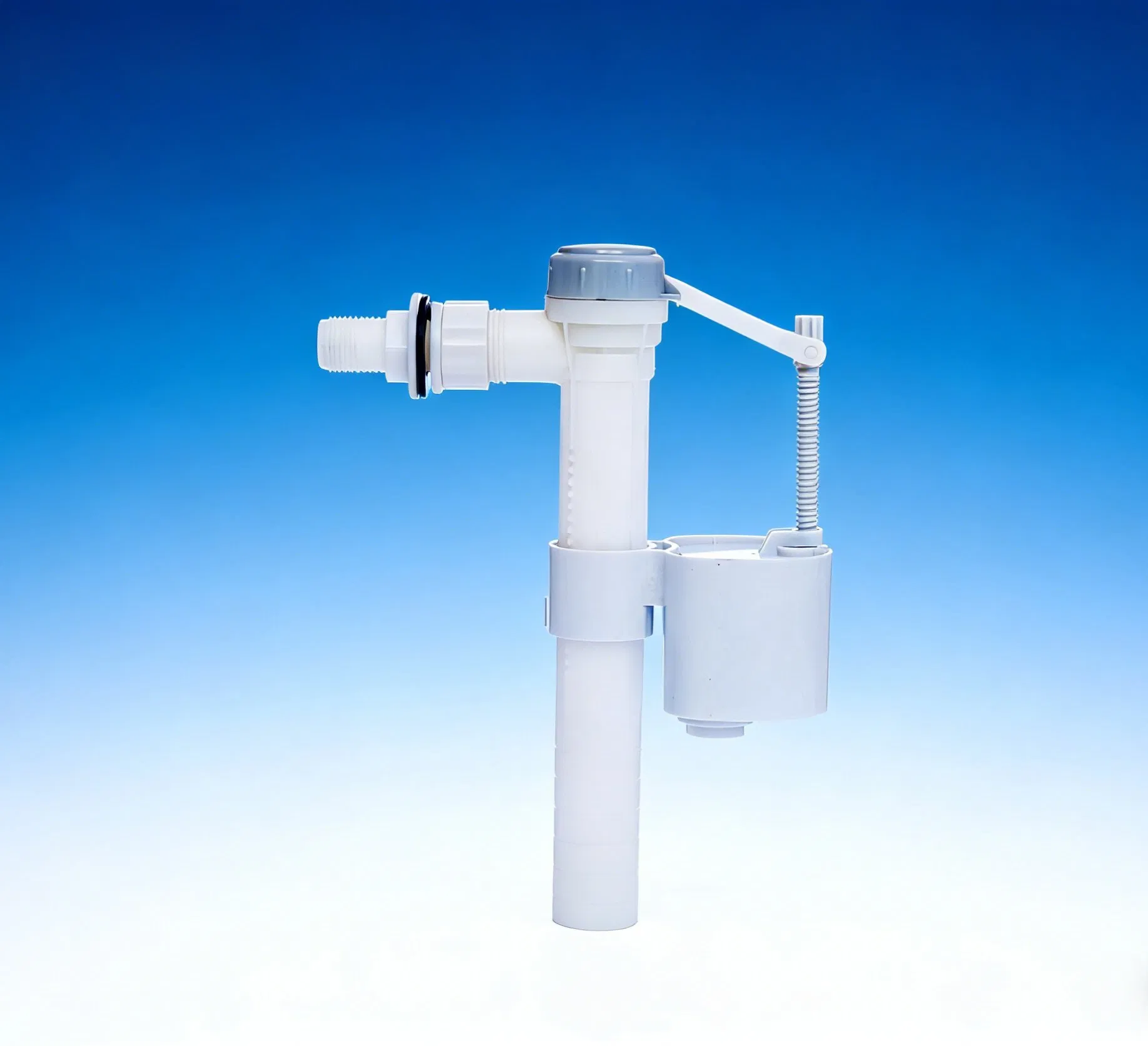 Heavy-Duty 3/8'' Plastic Inlet Valve - Essential Fitting for Cistern Flush Mechanism Maintenance