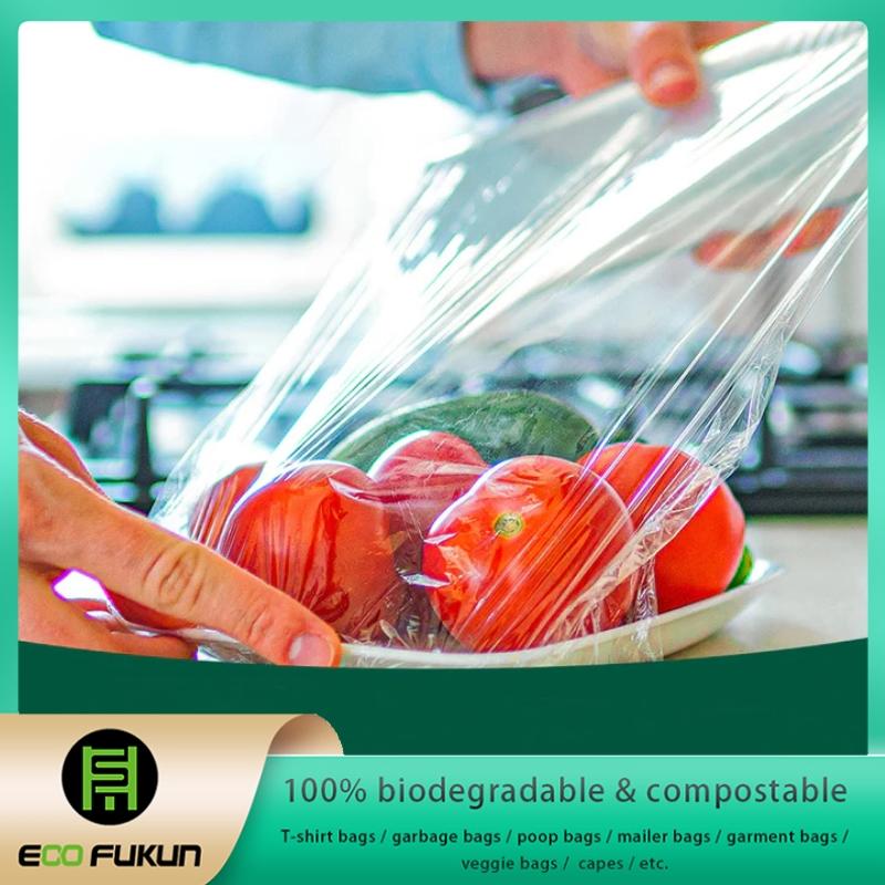 DIN Certified Compostable Cling Wrap with Slide Cutter, PLA