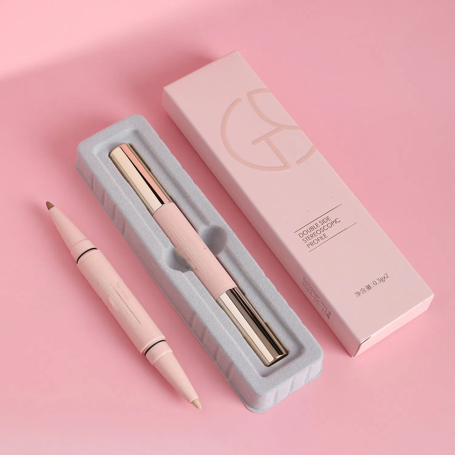 Sculpting Double Headed Contouring Pen with Smooth Natural Makeup for Long Lasting Face