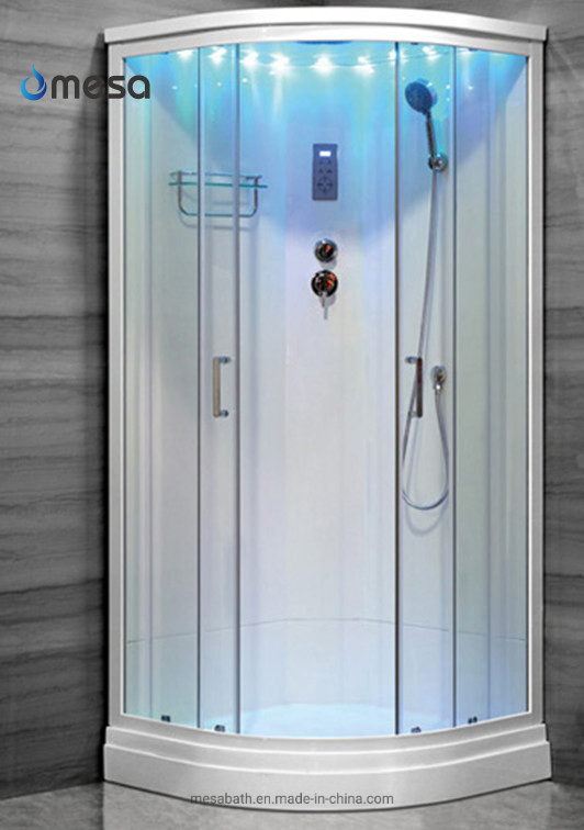 New Product Simple Design Good Quality Shower Cabin with Colorful LED Lights