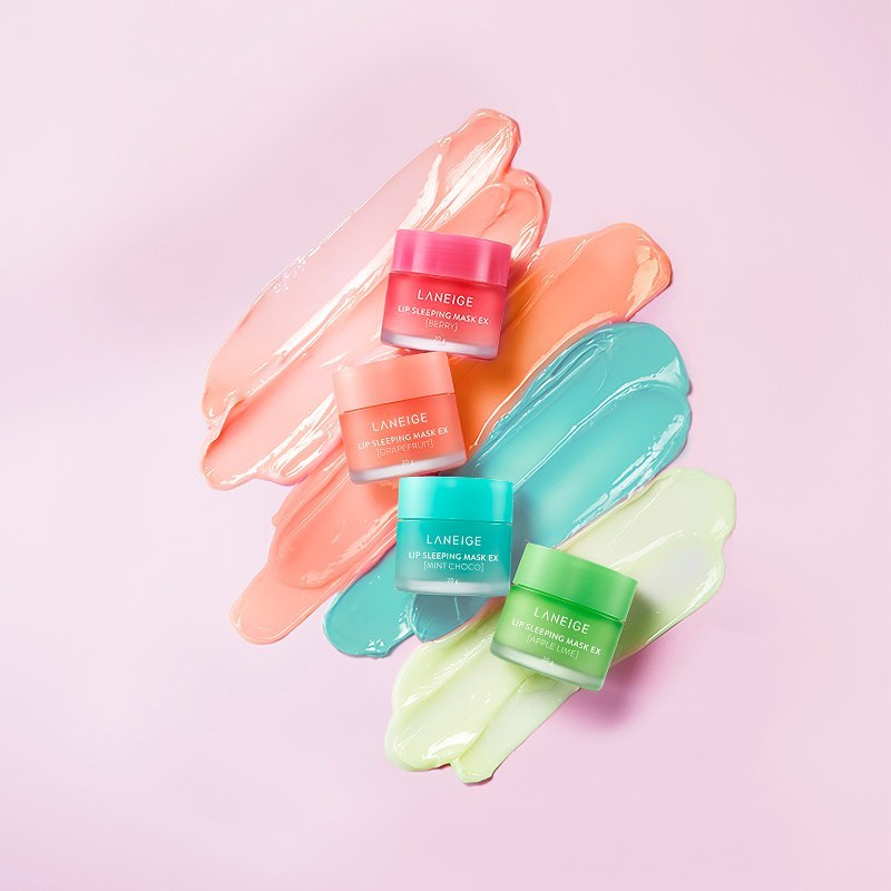 Hotsale Korean Fruits&Choc Lip Mask Set Private Label Skincare Care Lip Sleeping Mask Mini Kit