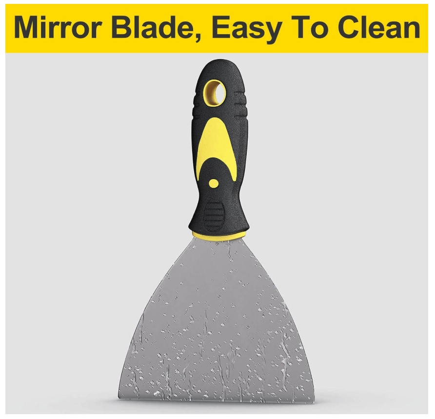 5PCS Putty Knife Paint Scraper Tool Scraper Set for Removing Wallpaper