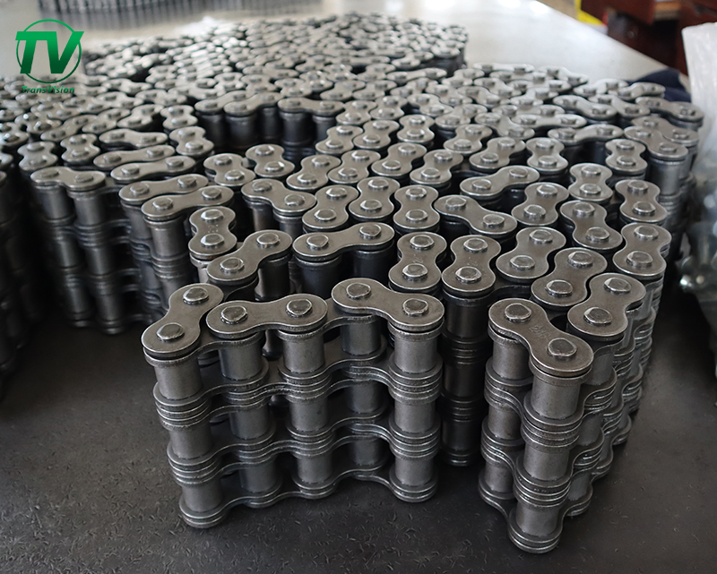 Factory Price Drive Roller Chain Short Pitch Nickel Plated Zinc Plated Carbon Steel Conveyor Chain a Series or B Seties