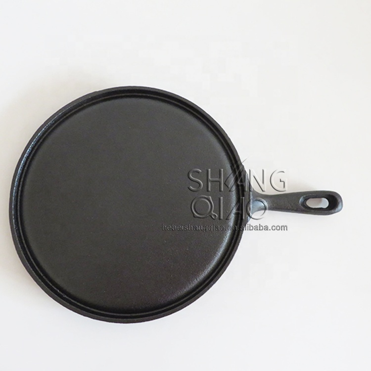 Чугунная сковорода Тава для блинов, 25 см