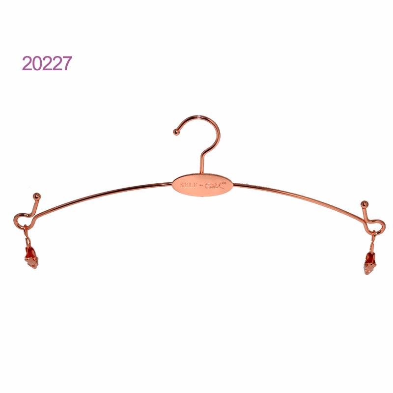 Full Metal Luxury Lingerie Metal Clips Hangers Underwear Hanger