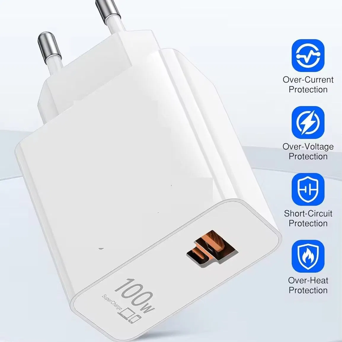 Зарядное устройство 120W и кабель 6A для быстрой зарядки